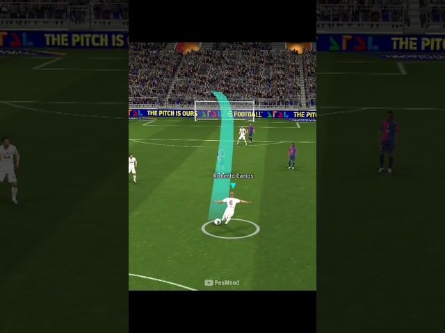 Efootball free-kick now vs then #efootball #efootball2024 #efootballmobile #pes #pes2021 #shorts