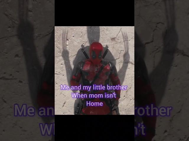 When we are home alone | Deadpool and Wolverine edit | Edits Gone Flamed |