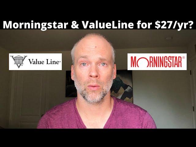 Morningstar & ValueLine Stock Screener Hack | $27/yr for BOTH?!?