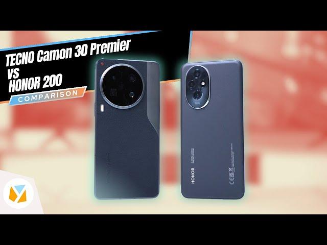 TECNO Camon 30 Premier vs HONOR 200 Comparison Review