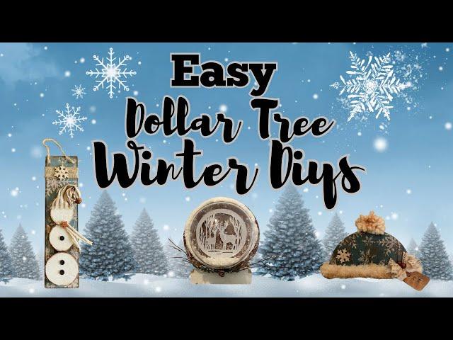 *EASY* Winter DIYs/ Winter Decor/ Winter Crafts/