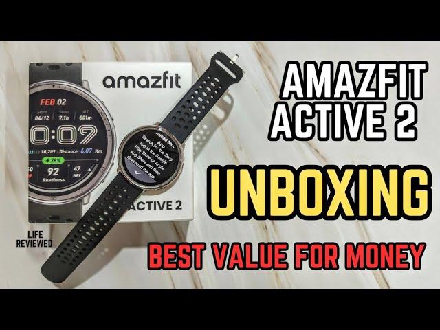 Amazfit Active 2 | First Unboxing Video in India | Watch Before You Buy | Best Midrange Watch - 2025