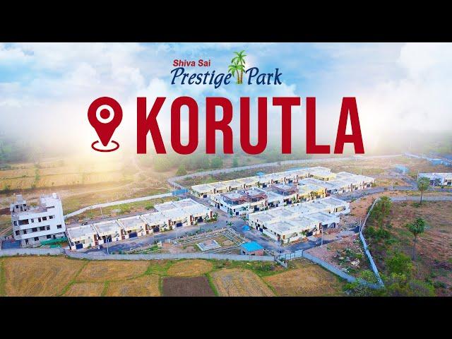 Shiva Sai Prestige Park || Korutla || Real Estate Ariel View Video #Admoji #advertising