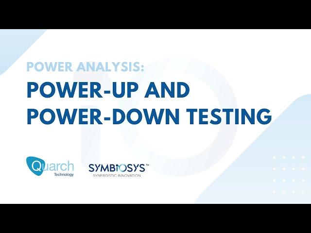 Power Up and Power Down Testing | Quarch
