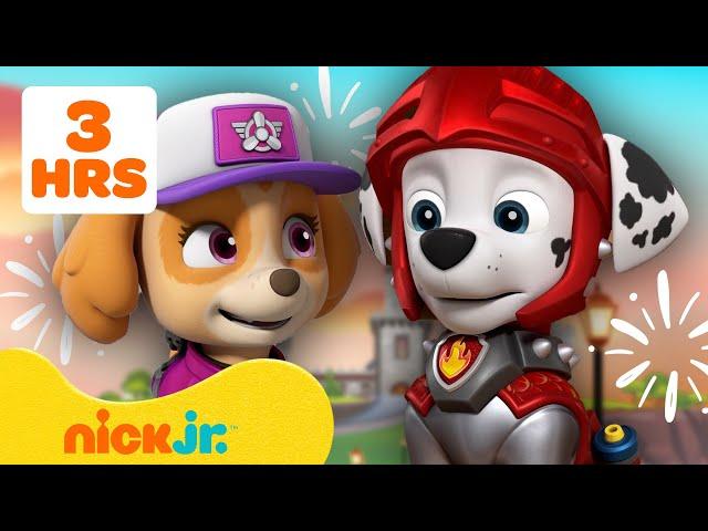 Paw Patrol - La Squadra dei Cuccioli | 3 ore di nuovi episodi dei PAW Patrol! | Nick Jr. Italia