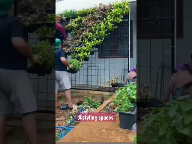 PRIVACY#PARTITION#IDEA#BY#VERTICAL#GARDEN#PLANTS#DECOR AND DESIGNING #FOLLOW#FOR#MORE#