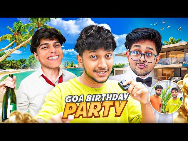 GOA BIRTHDAY PARTY VLOG! @adarshuc  @theRachitroo ​⁠