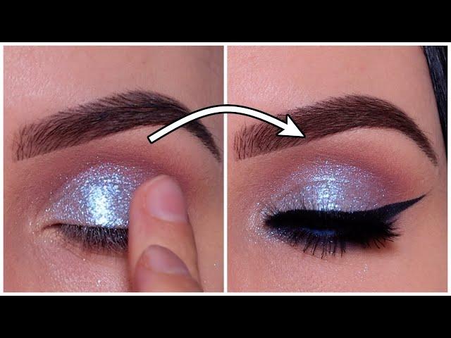 5 MINUTE Easy Soft Glam Eye Look With Winged Eyeliner