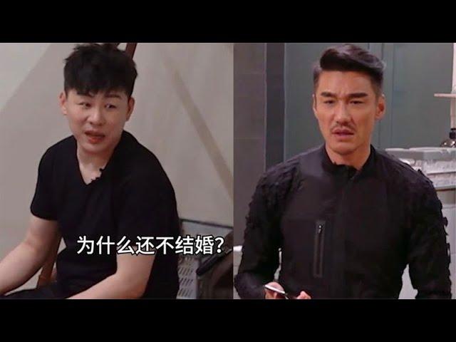 郑嘉颖问胡兵：为什么还不结婚？他的回答，惊呆一旁的胡彦斌！