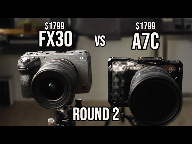 Sony FX30 vs A7C - Full Frame vs APSC Showdown