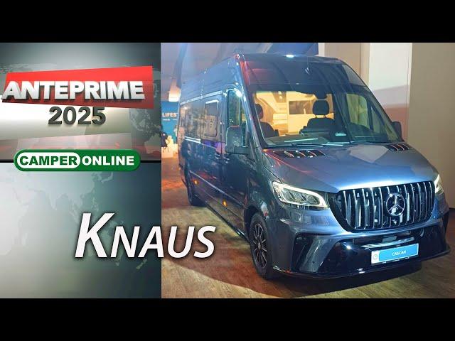 Knaus: anteprime e novità camper, van e caravan 2025