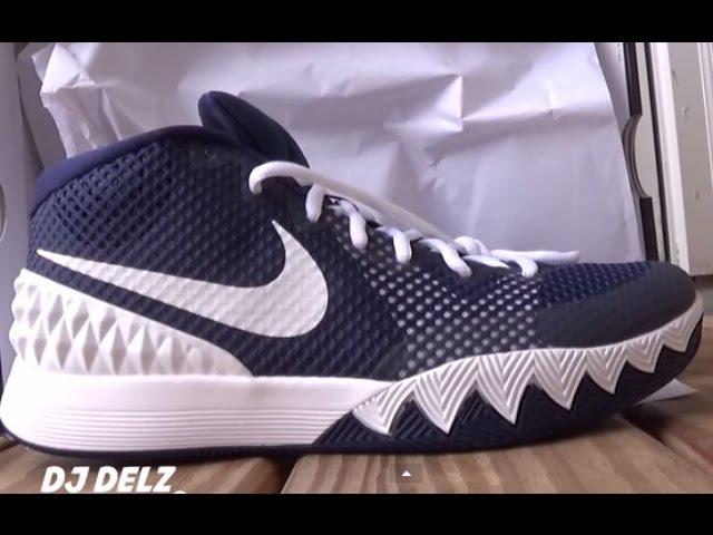 Nike Kyrie Irving 1 NY Yanks Jeter Shoe Designed By Dj delz , Tribute To My Mom RIP