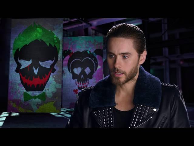 Suicide Squad: Jared Leto "The Joker" Behind the Scenes Movie Interview | ScreenSlam