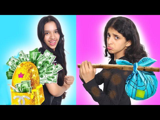 شفا أخت غنية ضد أخت فقيرة !! Rich sister vs poor Sister