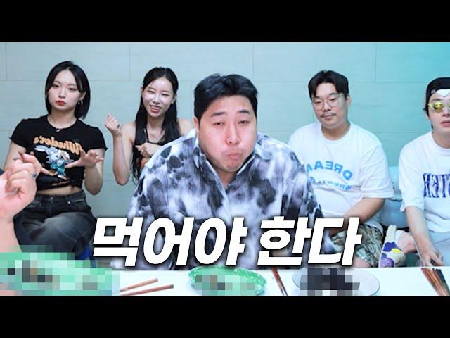 역겨운 음식 먹기 10단계 챌린지 (지현잉 한 쪽 있음)