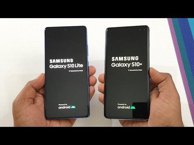 Samsung Galaxy S10 Lite vs Samsung Galaxy S10 Plus SpeedTest & Camera Comparison