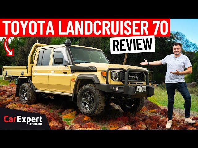 2024 Toyota LandCruiser 70 Series on/off-road (inc. 0-100) review: Why the 4 cyl is better than V8!