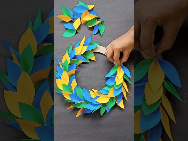 Beautiful wall hanging ️ #papercraft #wallhanging #walldecor #craft #ytshorts #diy