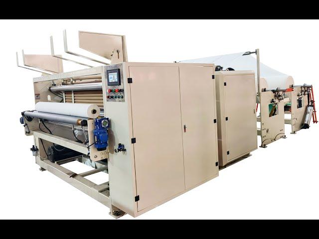 Toilet paper maxi roll paper making machine line #machine #papermachine #factory