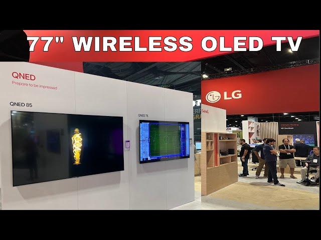 LG M3 Wireless OLED TV, 240Hz HDMI 2.1 Monitor, Projectors at CEDIA 2023