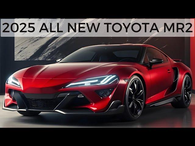 Wow! 2025 All New Toyota MR2 Unveiled - First Look!