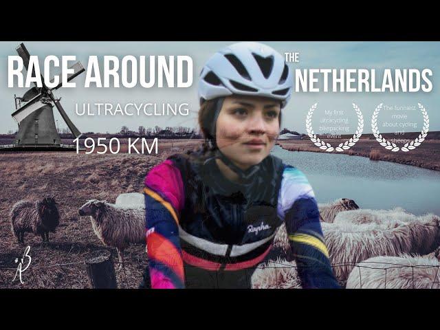 RACE AROUND THE NETHERLANDS My First Ultra Distance Bikepaking Race 1950 km. An Ultracycling Movie