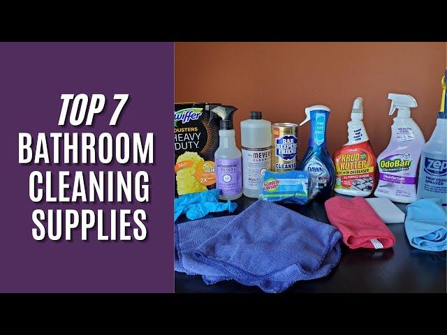 Best 7 Bathroom Cleaning Supplies| Top Eco-friendly Bathroom Cleaning Products