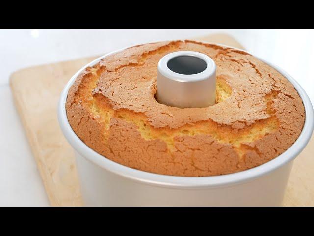 Vanilla Chiffon Cake｜Apron