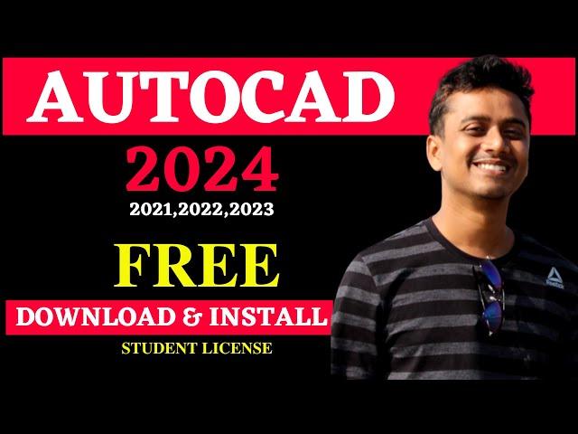 [FREE] AUTOCAD 2024 DOWNLOAD AND INSTALL || STUDENT LICENSE