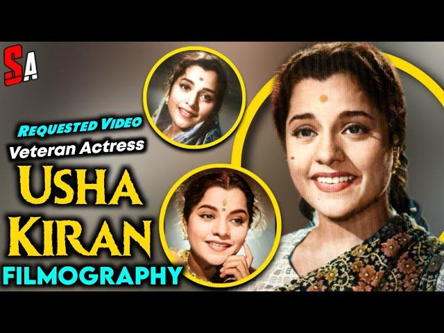 Usha Kiran | Old Bollywood Hindi Film Actress | All Movies List