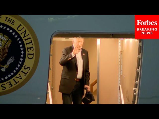 BREAKING NEWS: Biden Takes Off For Luanda, Angola, After Pardoning His Son Hunter