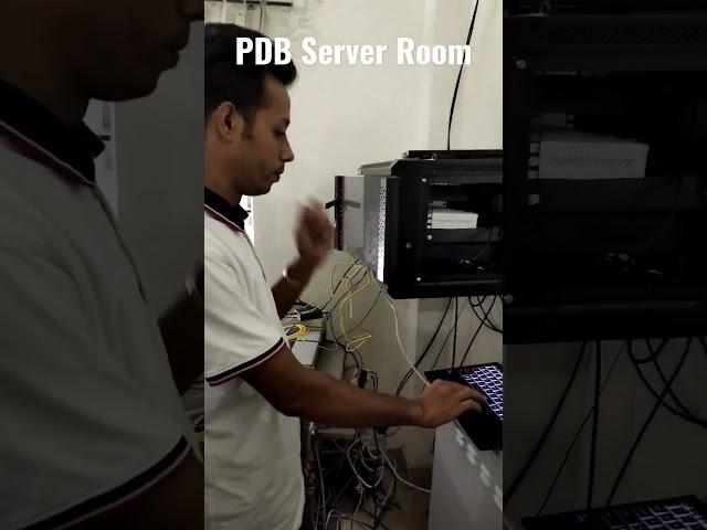 PDB Server Room #trending #shorts #powerplant #internet #telecommunications