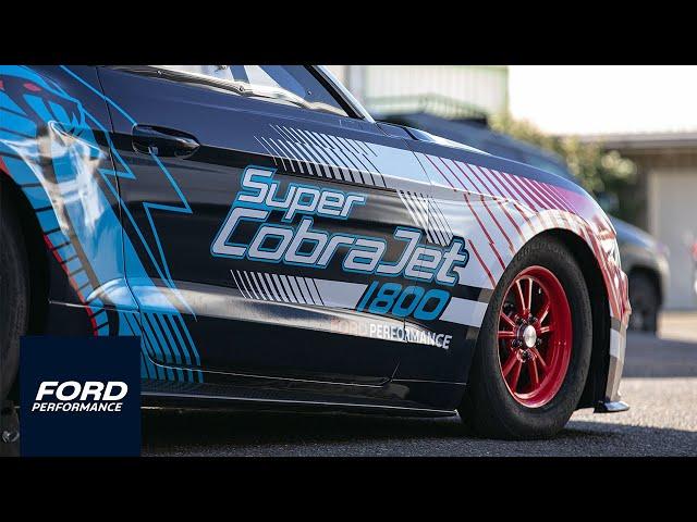 Mustang Super Cobra Jet 1800 Sets Record | Ford Performance