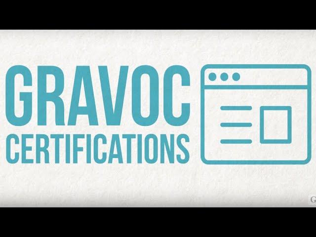 GraVoc Certifications