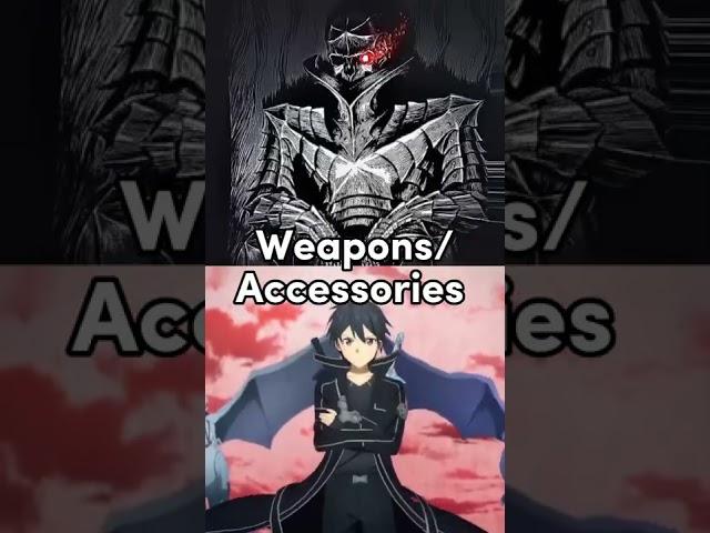 Guts Vs Kirito | Who's The Definitive Black Swordsman?