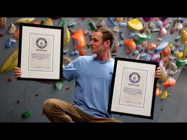 I Broke 2 Guinness World Records, using only 2 fingers!!