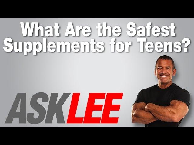 Supplements for Teens - With Lee Labrada