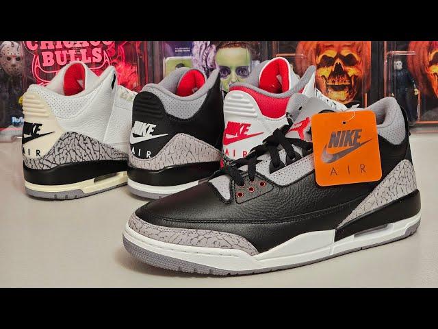 DA. BEST. BC3. RETRO. EVER. Air Jordan 3 black/cement 2024