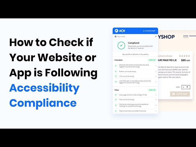 How to Check if your Website/App is following Accessibility Compliance