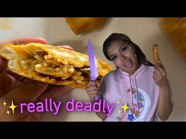 spaghetti bannock pops :o | COOKING WITH A CREE