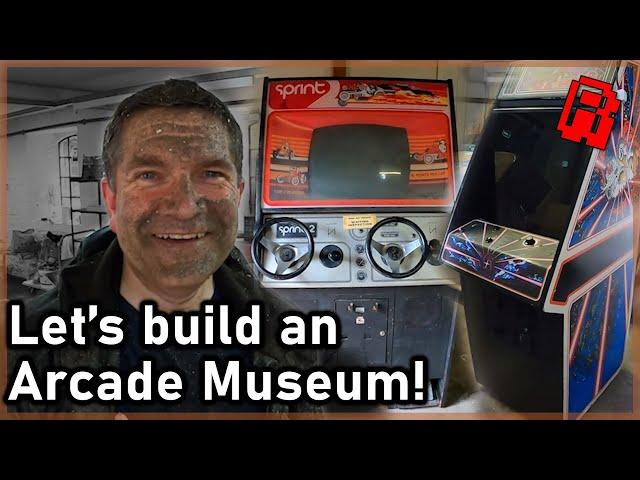 It's happening! We're building a Vintage Arcade Museum to Preserve the History of Gaming