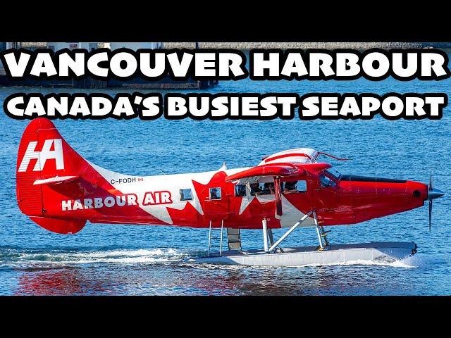 Canada's BUSIEST Seaport: BEST of Plane Spotting at Vancouver Harbour (CXH / CYHC)