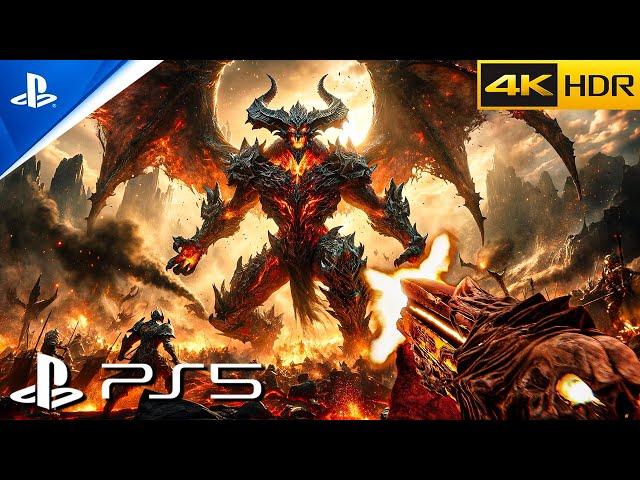 Metal Hellsinger (PS5) LOOKS ABSOLUTELY INCREDIBLE | ULTRA Graphics Gameplay [4K60FPS]