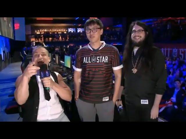 Tyler1 Interviews Doublelift and Imaqtpie + Analyst Desk Reaction All Stars 2018