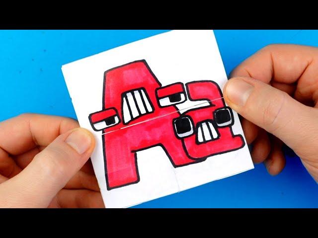 CRAZIEST ALPHABET LORE Transformations ARTS & PAPER CRAFTS