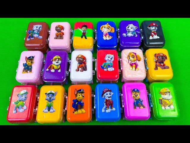 Looking For Paw Patrol Clay On Sand: Ryder, Chase, Marshall,...Satisfying ASMR Video