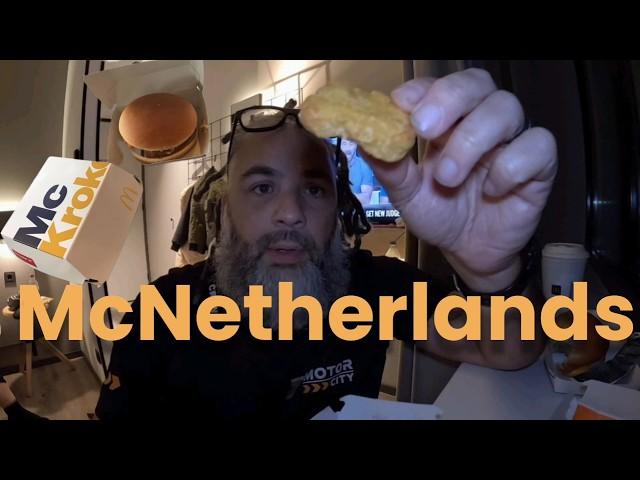 Trying McDonald's in Amsterdam: Unique Menu Items You Won’t Find Anywhere Else!
