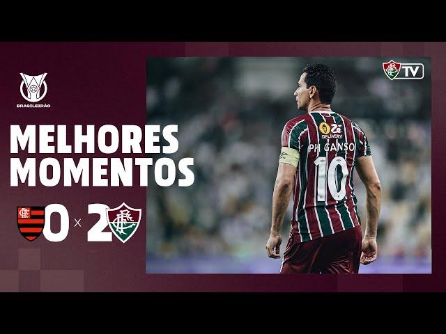 FLAMENGO 0 X 2 FLUMINENSE | 30ª RODADA CAMPEONATO BRASILEIRO 2024 | MELHORES MOMENTOS