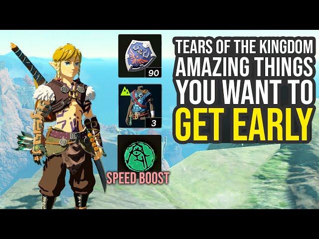 Don't Miss These Amazing Unlocks Early In Zelda Tears Of The Kingdom (Tears of The Kingdom Tips)