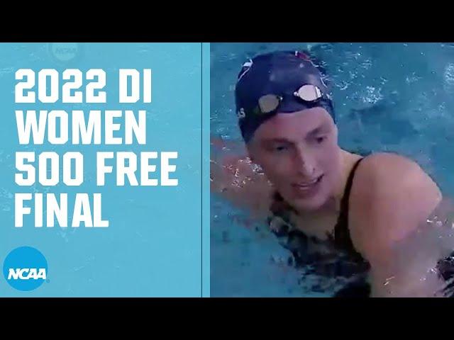 Women's 500 Freestyle — 2022 NCAA swimming championships